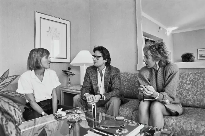 Framed Print : Wall Street Press Junket, 1987 Framed Print : Wall Street Press Junket, 1987