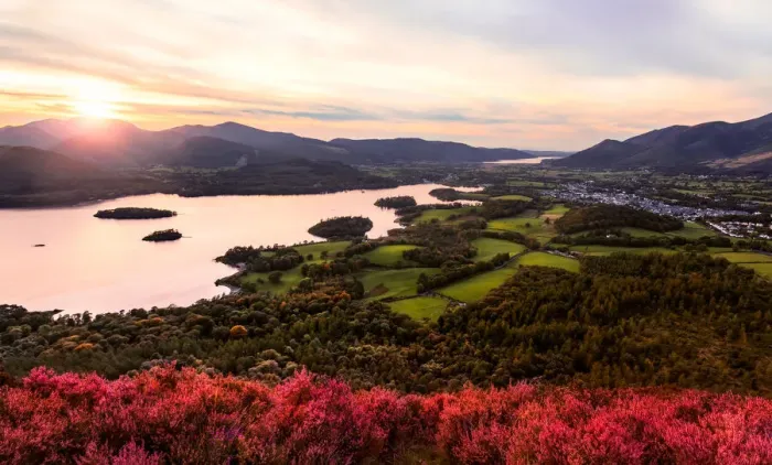 Framed Print : Walla Crag, Keswick, Lake District Framed Print : Walla Crag, Keswick, Lake District