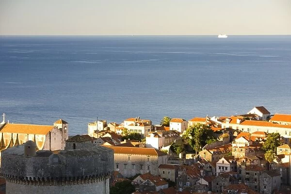 Walled City of Dubrovnik, South Eastern Tip of Croatia, Dalmation Coast, Adriatic Sea, Croatia, Eastern Europe, Europe