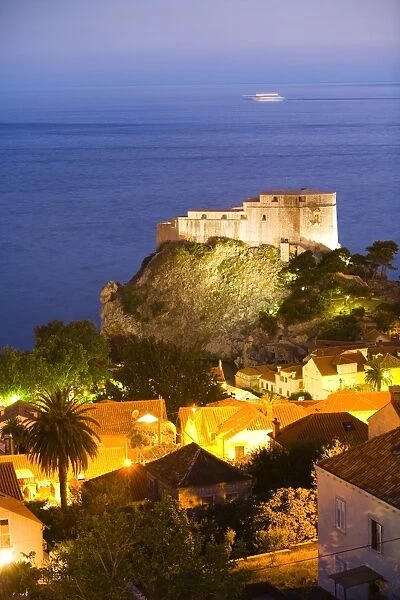 Walled city of Dubrovnik, Southeastern Tip of Croatia, Dalmation Coast, Adriatic Sea, Croatia, Eastern Europe