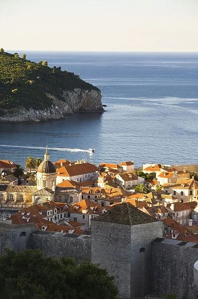 Walled City of Dubrovnik, Southeastern Tip of Croatia, Dalmatian Coast, Adriatic Sea, Croatia, Eastern Europe