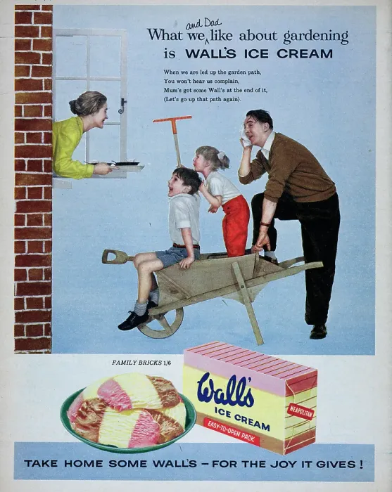 Framed Print : Wall's Ice Cream Framed Print : Wall's Ice Cream