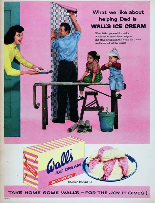 Framed Print : Wall's Ice Cream Framed Print : Wall's Ice Cream