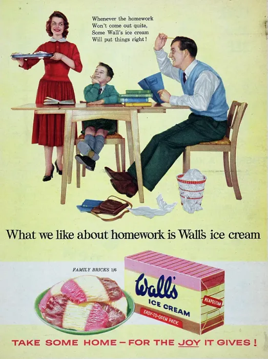 Framed Print : Wall's Ice Cream Framed Print : Wall's Ice Cream