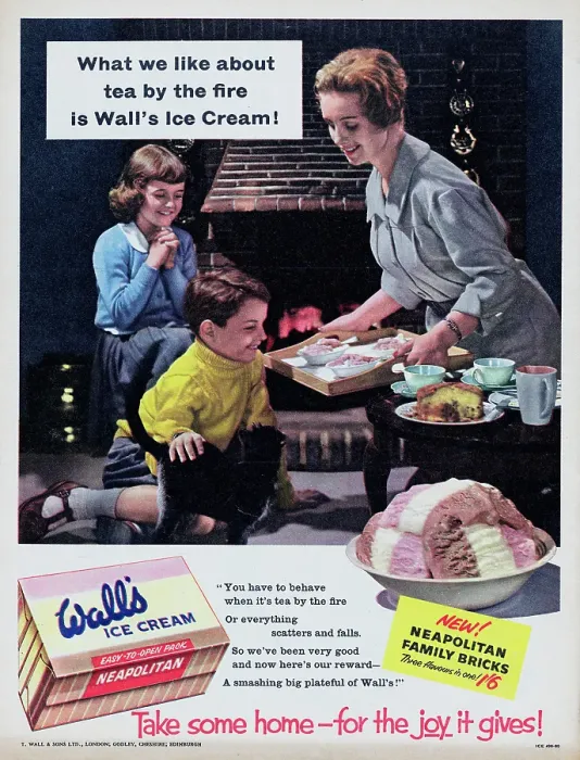 Framed Print : Wall's Ice Cream Framed Print : Wall's Ice Cream
