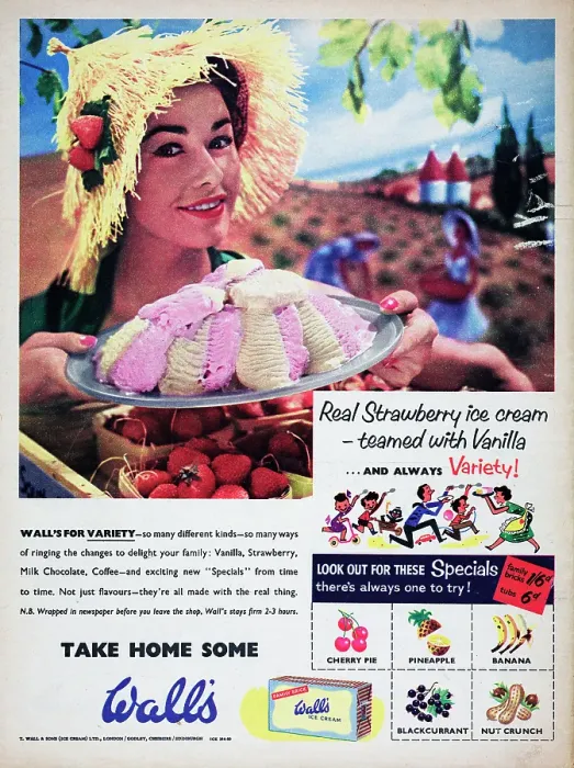Framed Print : Wall's Ice Cream Framed Print : Wall's Ice Cream