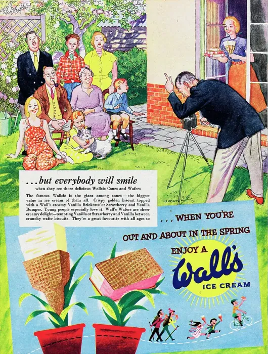 Framed Print : Wall's Ice Cream Framed Print : Wall's Ice Cream