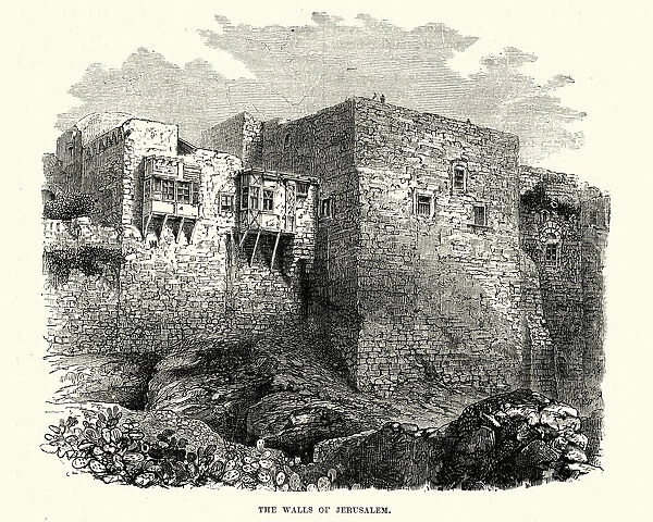 Walls of Jerusalem, 18th Century