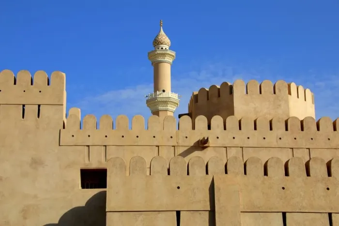 Framed Print : Walls of the Nizwa fort and the minaret Framed Print : Walls of the Nizwa fort and the minaret