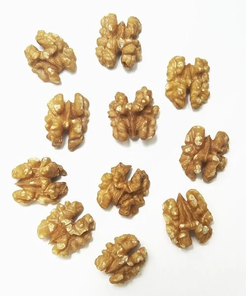 Eleven walnuts
