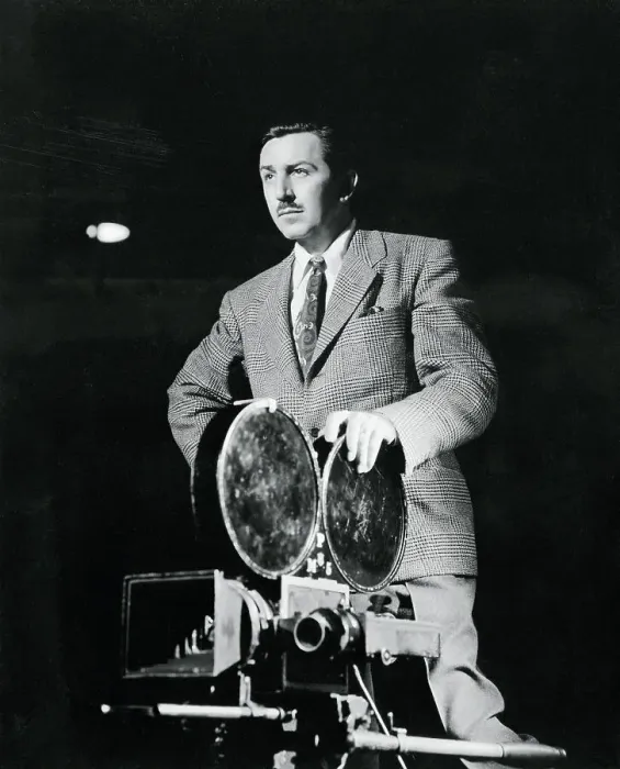 Framed Print : Walt Disney with Camera Framed Print : Walt Disney with Camera