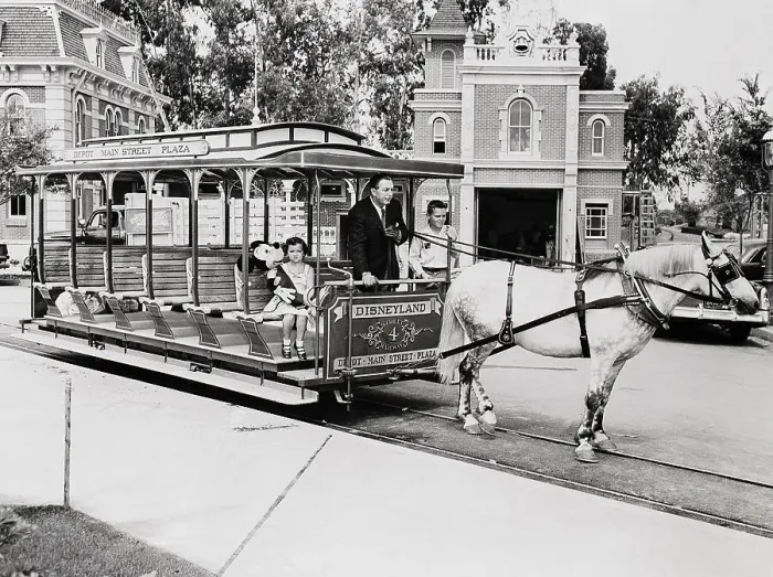 Framed Print : Walt Disney In Disneyland With Children Framed Print : Walt Disney In Disneyland With Children