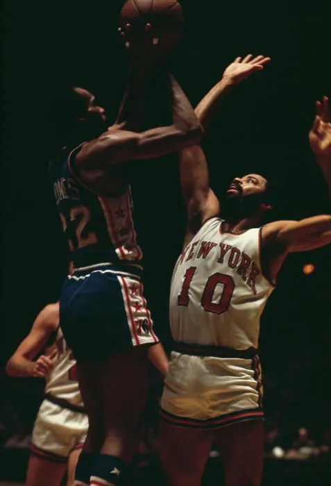Framed Print : Walt Frazier And Larry Jones Framed Print : Walt Frazier And Larry Jones