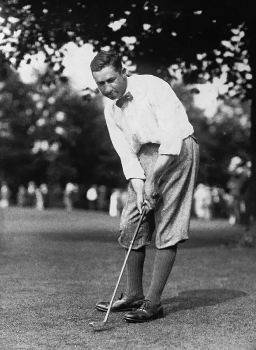 Framed Print : Walter Charles Hagen After Taking Putt Framed Print : Walter Charles Hagen After Taking Putt
