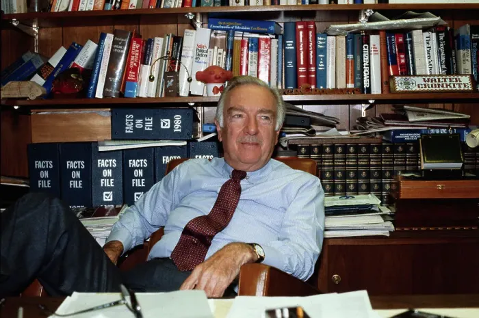 Framed Print : Walter Cronkite Framed Print : Walter Cronkite