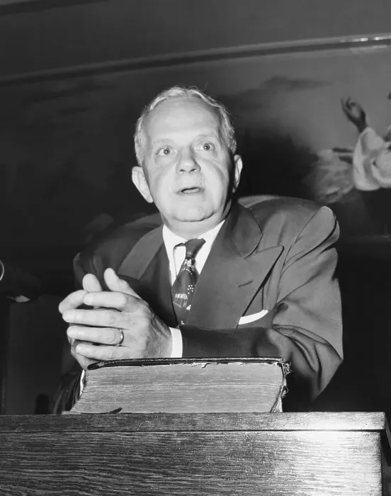 Framed Print : Walter Francis White Speaking