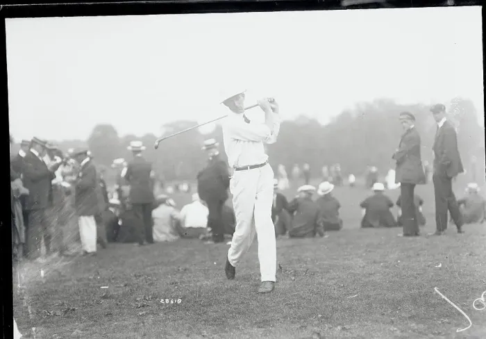 Framed Print : Walter Hagan in Golfing Action Framed Print : Walter Hagan in Golfing Action