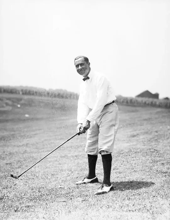 Framed Print : Walter Hagen Golfing