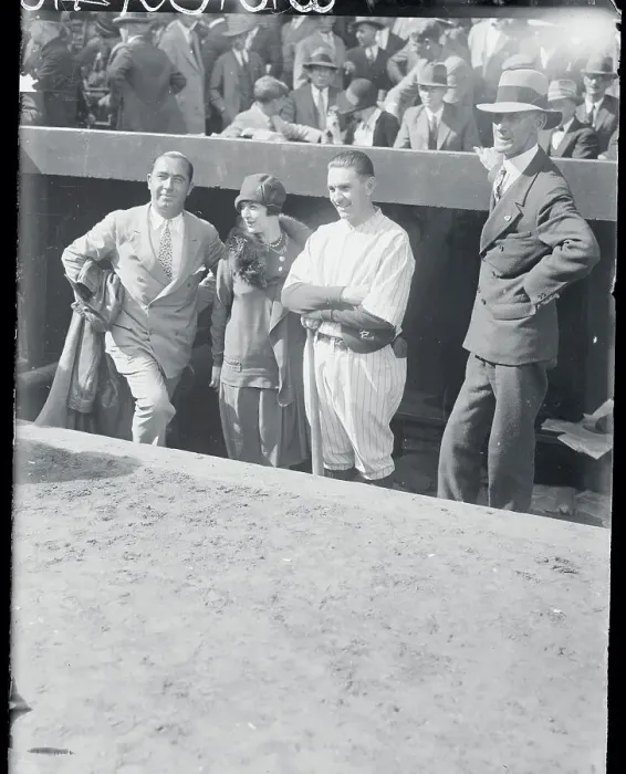 Framed Print : Walter Hagen and Wife with Rogers Hornsby Framed Print : Walter Hagen and Wife with Rogers Hornsby
