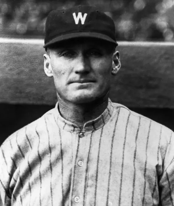 Framed Print : Walter Johnson - Headshoulders Portrait Framed Print : Walter Johnson - Headshoulders Portrait