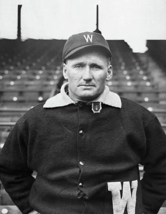 Framed Print : Walter Johnson Waist-Up In Jacket Framed Print : Walter Johnson Waist-Up In Jacket