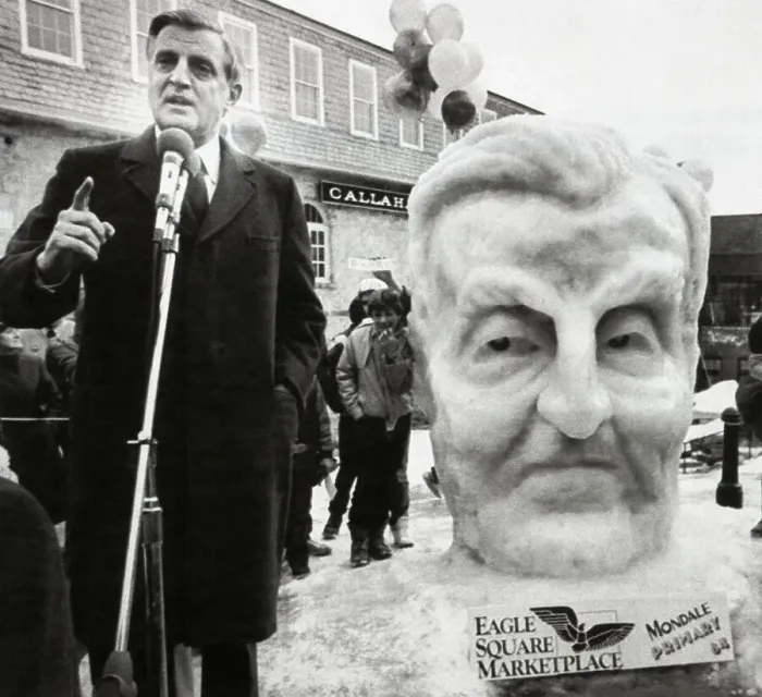 Framed Print : Walter Mondale