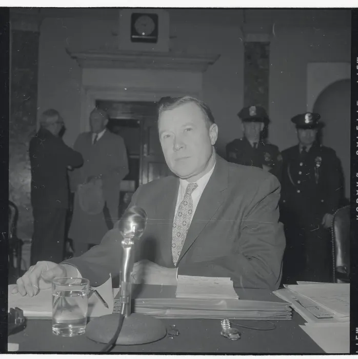 Framed Print : Walter Reuther Sitting at His Desk Framed Print : Walter Reuther Sitting at His Desk