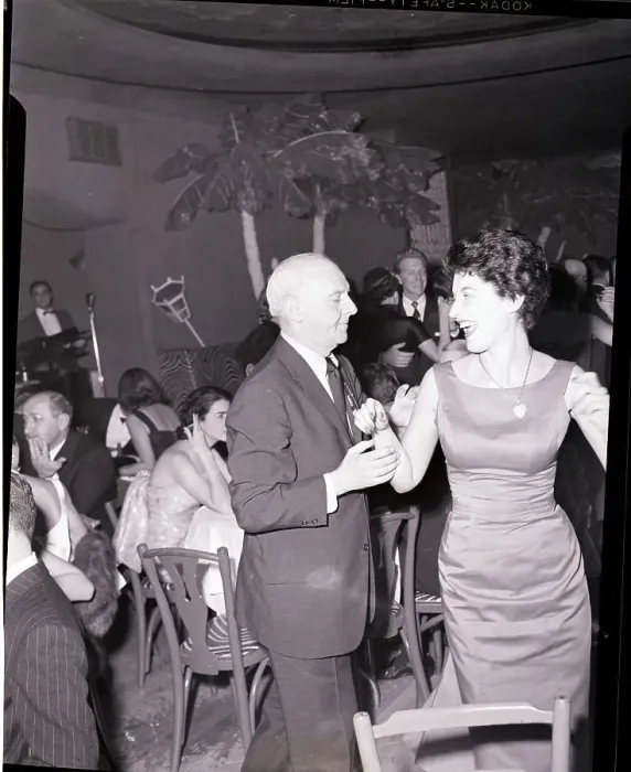 Framed Print : Walter Winchell Dancing at El Morocco Framed Print : Walter Winchell Dancing at El Morocco