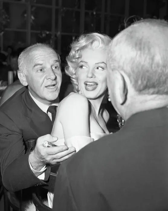 Framed Print : Walter Winchell and Marilyn Monroe at Party Framed Print : Walter Winchell and Marilyn Monroe at Party