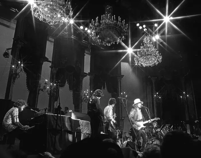 Framed Print : The Last Waltz Concert Framed Print : The Last Waltz Concert