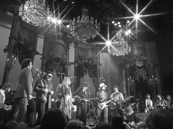 Framed Print : The Last Waltz Concert Framed Print : The Last Waltz Concert