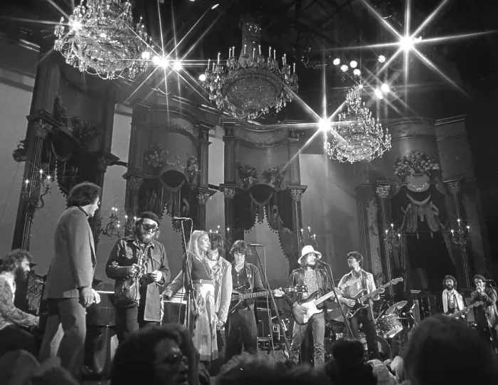 Framed Print : The Last Waltz Concert Framed Print : The Last Waltz Concert