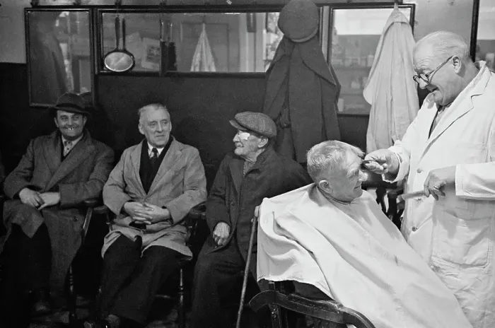 Framed Print : Wapping Barbers Framed Print : Wapping Barbers