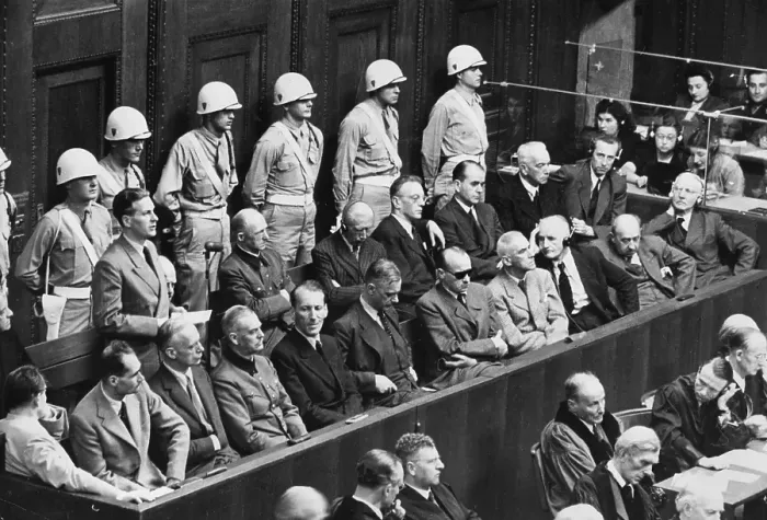 Framed Print : War Crimes Trial Framed Print : War Crimes Trial