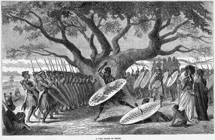 Framed Print : War Dance of the Zulu Tribe Framed Print : War Dance of the Zulu Tribe