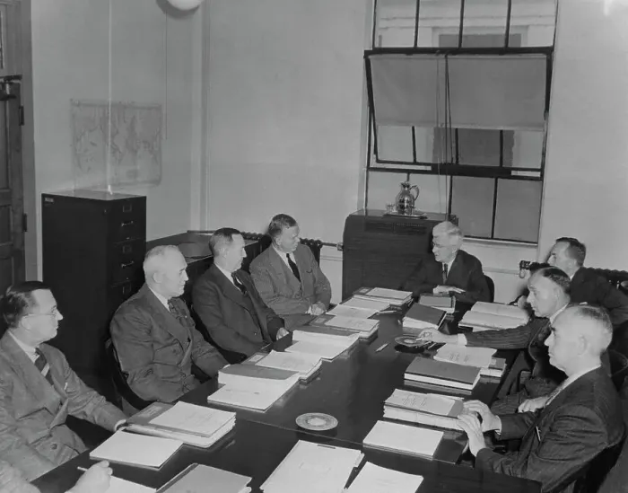 Framed Print : War Generals Attending Joint Board Meeting Framed Print : War Generals Attending Joint Board Meeting