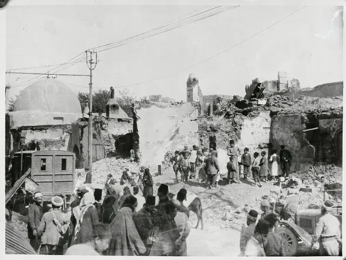Framed Print : War Torn Damascus Suburb Framed Print : War Torn Damascus Suburb