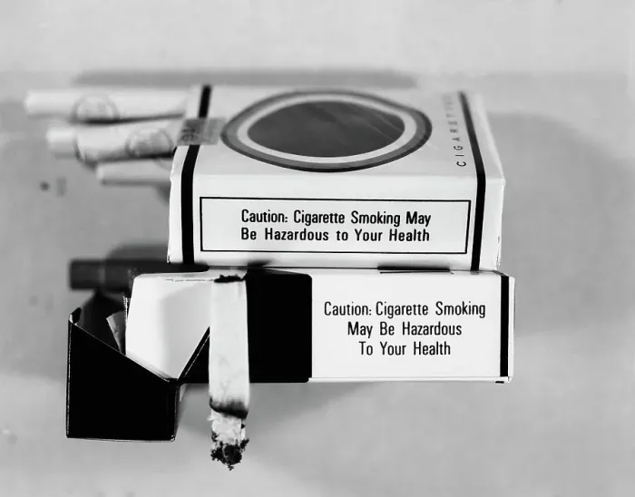 Framed Print : Warning Labels on Cigarettes Framed Print : Warning Labels on Cigarettes