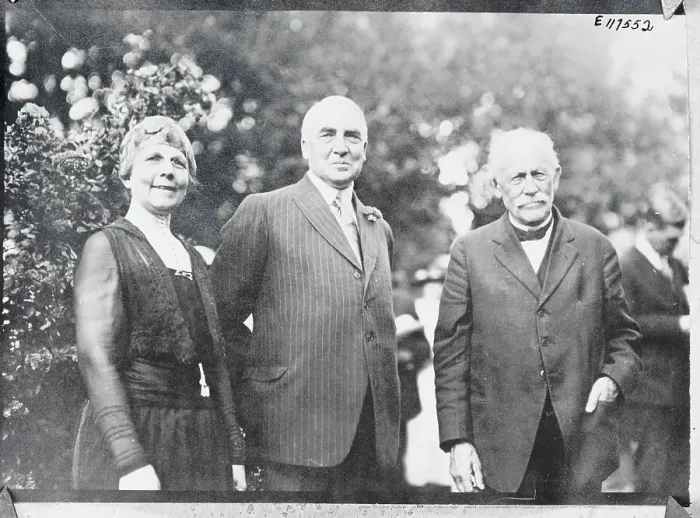 Framed Print : The Warren Harding Family Framed Print : The Warren Harding Family