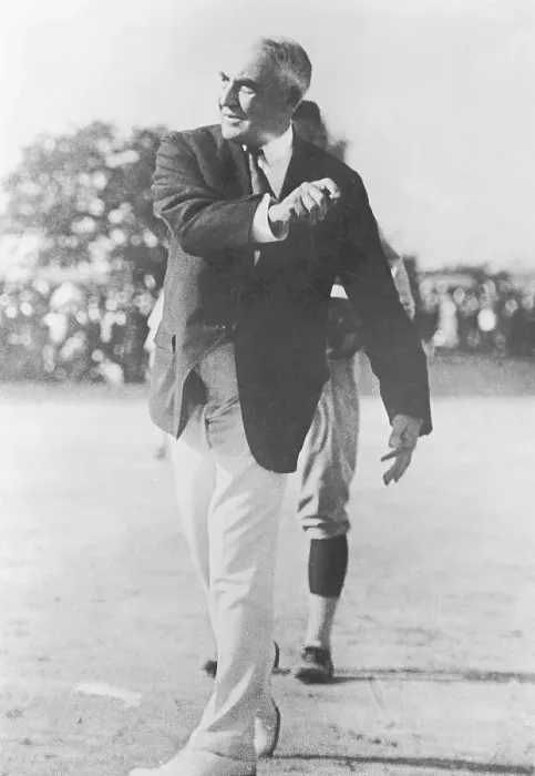Framed Print : Warren Harding Throwing Baseball Framed Print : Warren Harding Throwing Baseball