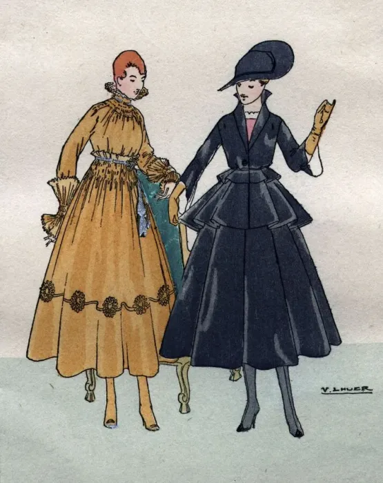 Framed Print : Wartime Fashions Framed Print : Wartime Fashions
