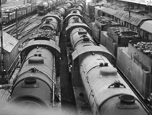 Wartime Locomotive Shipment