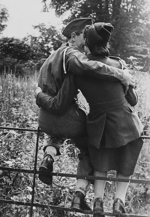 Framed Print : Wartime Romance Framed Print : Wartime Romance