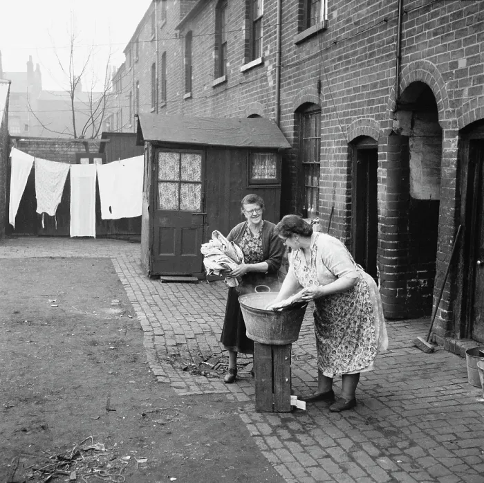 Framed Print : Wash Day In Birmingham Framed Print : Wash Day In Birmingham