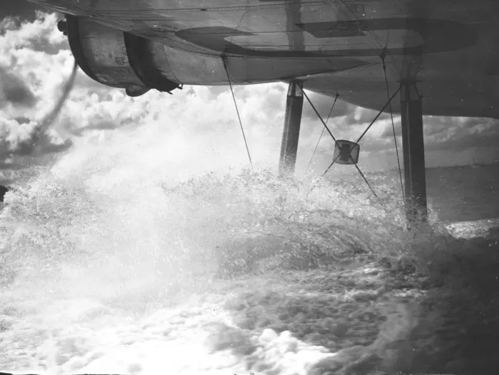 Framed Print : Wash From Flying Boat Framed Print : Wash From Flying Boat