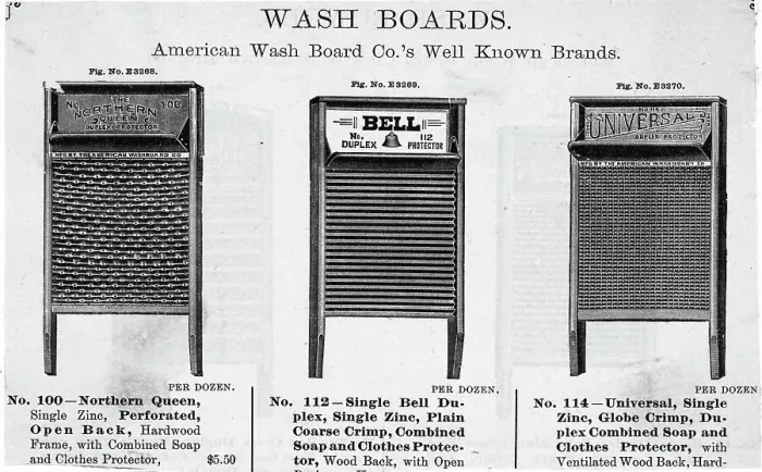 Framed Print : Washboard; Engraving Framed Print : Washboard; Engraving