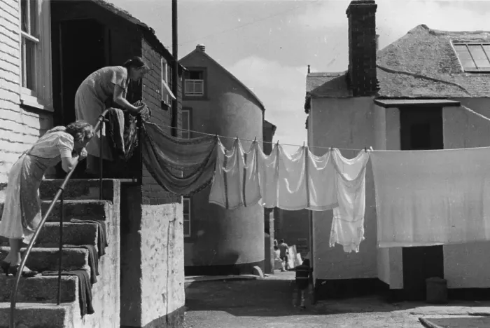 Framed Print : Washing Day