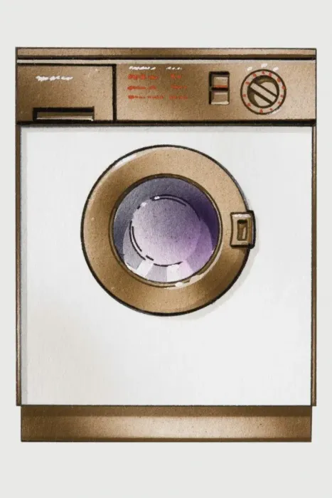 Framed Print : Washing machine Framed Print : Washing machine