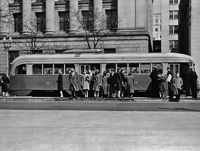 Framed Print : Washington Cable Car