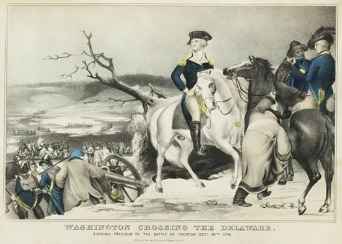 Framed Print : Washington, Crossing the Delaware 1847 Framed Print : Washington, Crossing the Delaware 1847